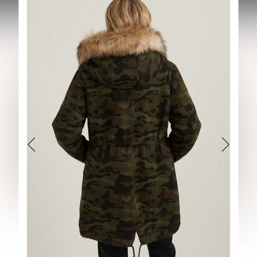 Lucky Brand Camo Parka - Picture 3 of 5